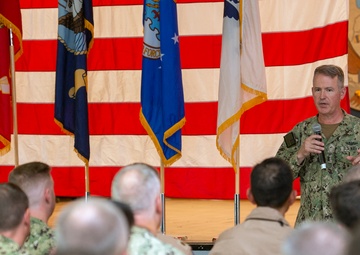 Rear Adm. Zirkle visits CLDJ