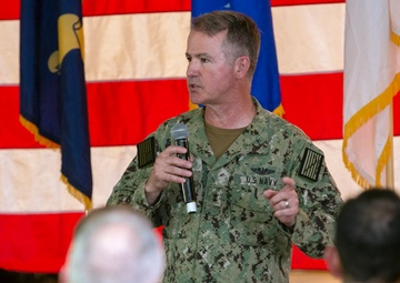Rear Adm. Zirkle visits CLDJ