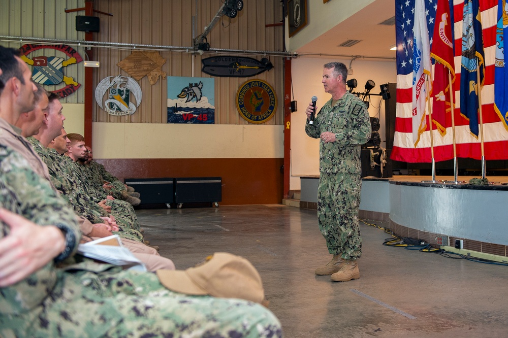 Rear Adm. Zirkle visits CLDJ