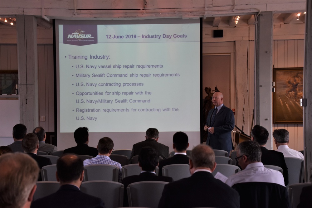 6th Fleet logistics support agencies host Industry Day to boost U.S. ship repair capabilities in Northern Europe