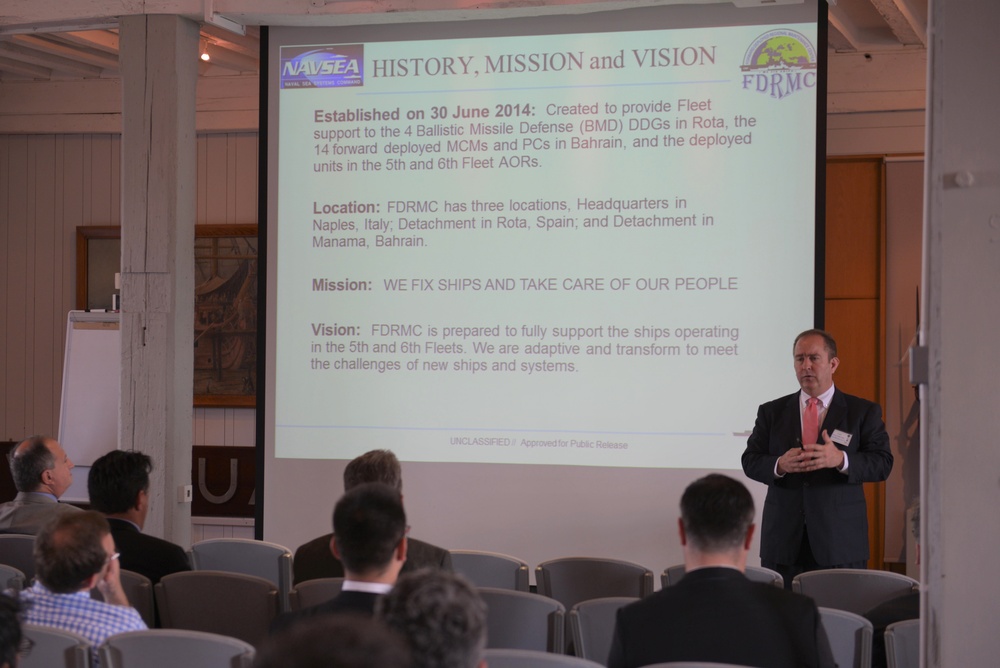 6th Fleet logistics support agencies host Industry Day to boost U.S. ship repair capabilities in Northern Europe