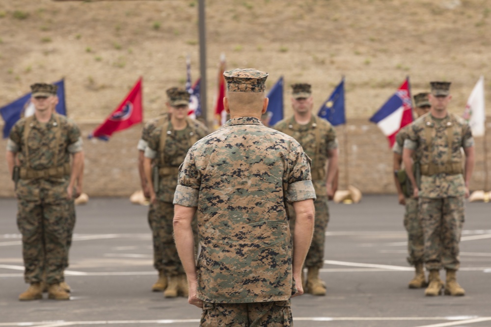 Change of Command for 3rd LAAD