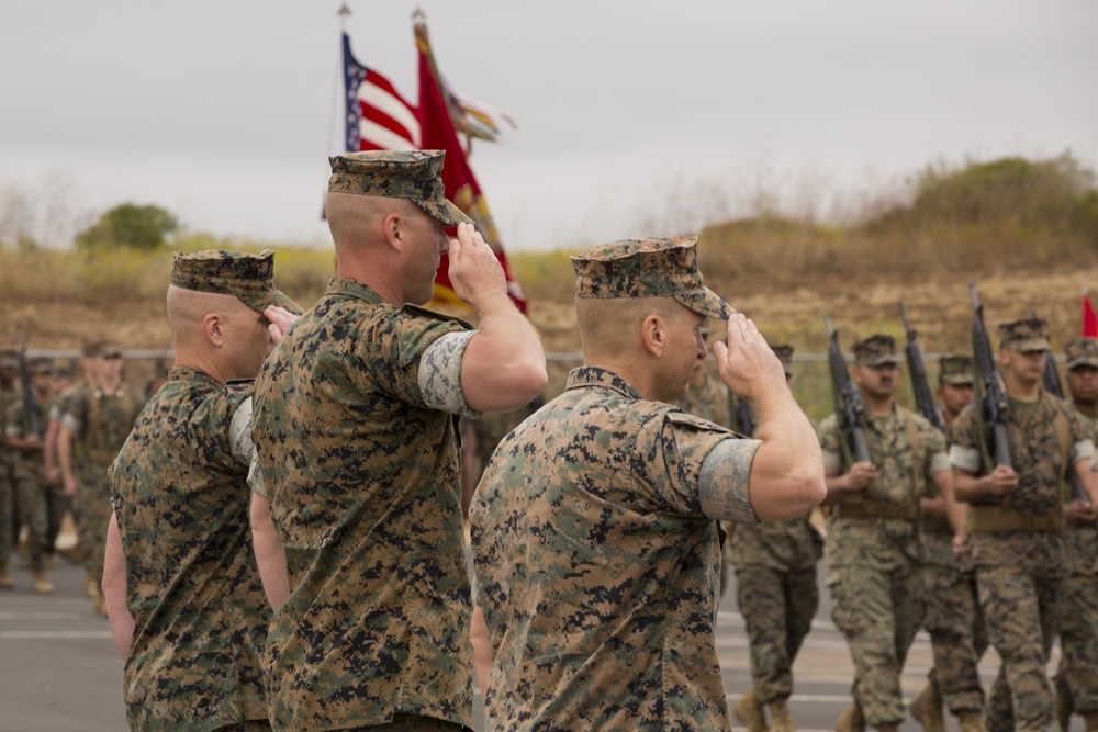 Change of Command for 3rd LAAD