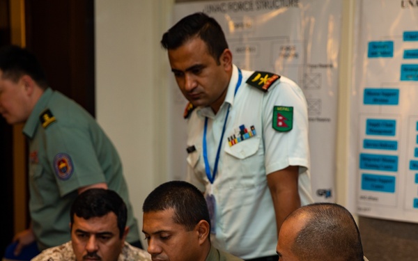 U.N. countries train together during international exercise