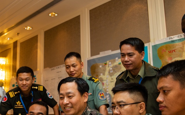 U.N. countries train together during international exercise