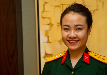 Vietnamese People's Army officer participates in international exercise