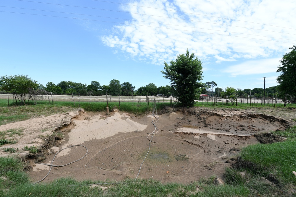 Flood Damage is Seen In Areas Where Water Has Receeded