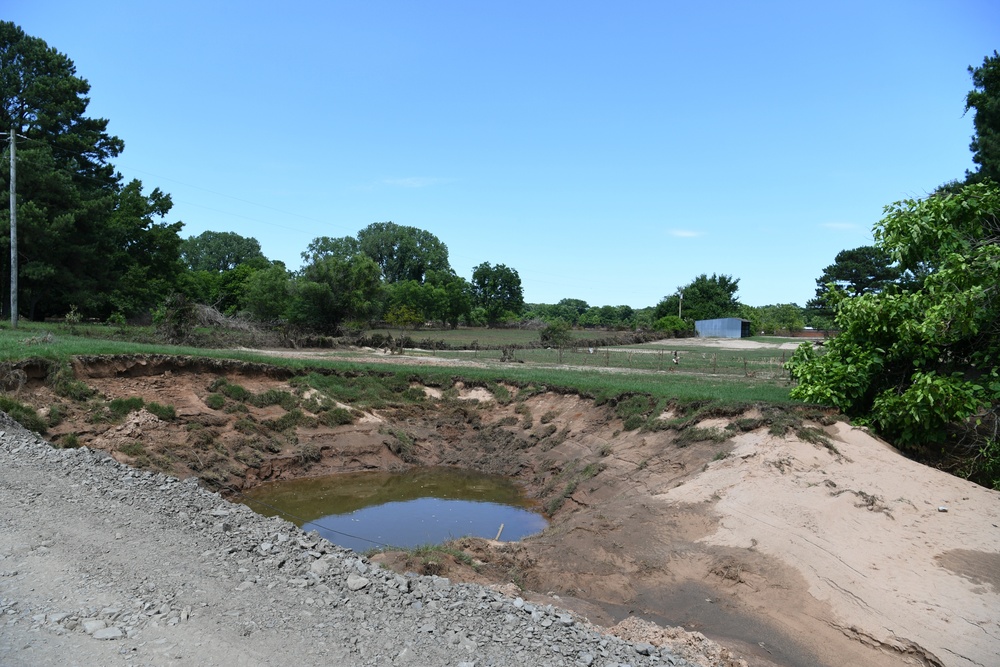 Flood Damage is Seen In Areas Where Water Has Receded