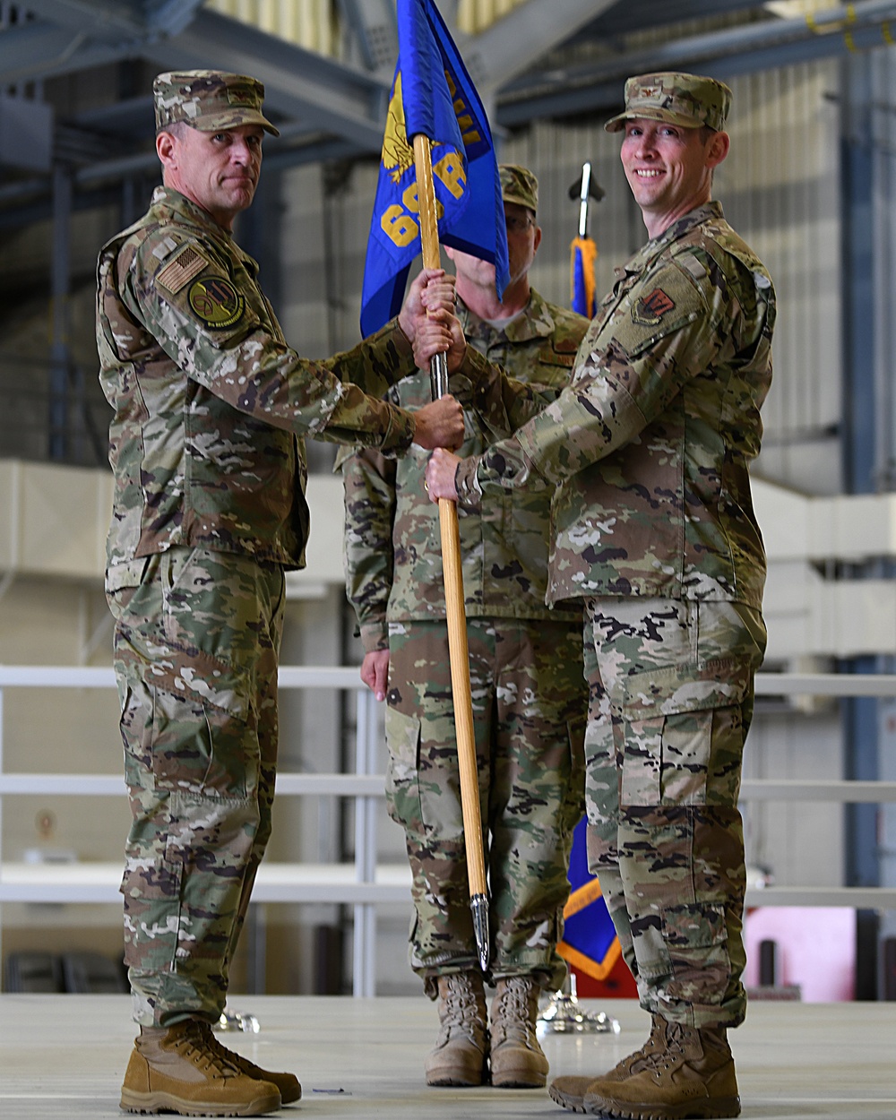 69th Reconnaissance Group change of command ceremony