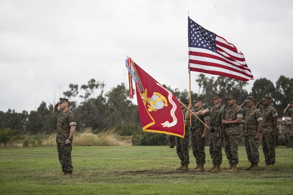 Marine Wing Headquarters Squadron 3 Change of Command