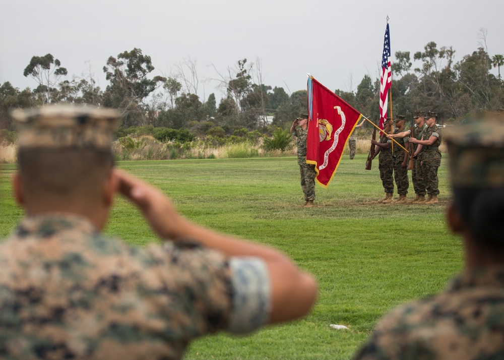 Marine Aviation Logistics Squadron 16 Change of Command