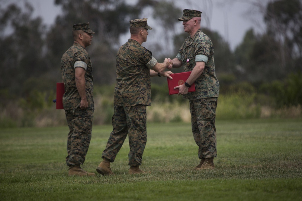 Marine Aviation Logistics Squadron 16 Change of Command