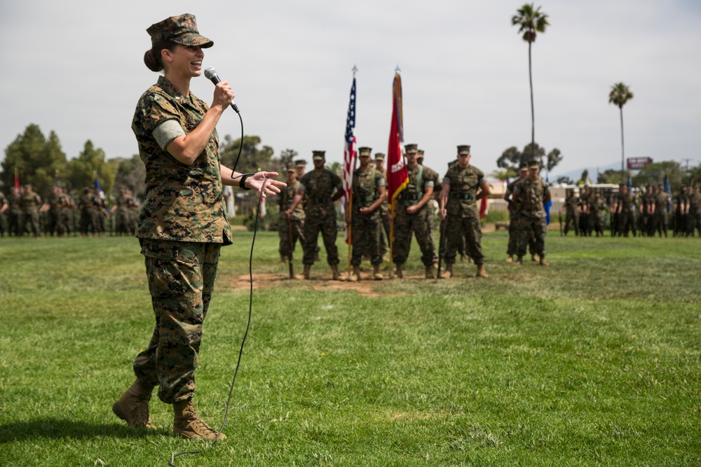 Marine Aviation Logistics Squadron 16 Change of Command