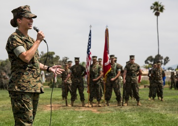 Marine Aviation Logistics Squadron 16 Change of Command