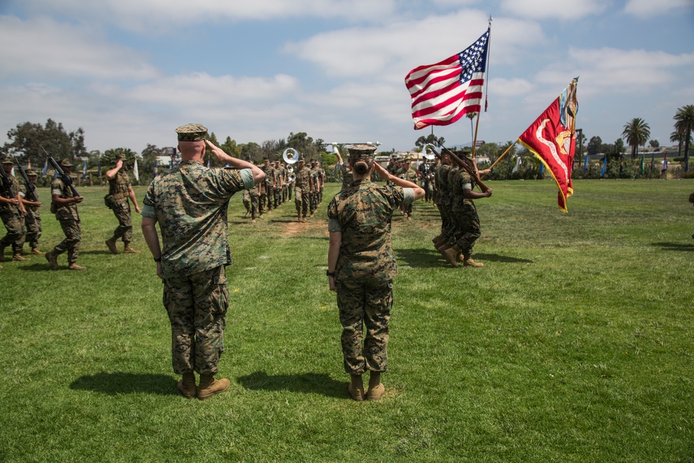 Marine Aviation Logistics Squadron 16 Change of Command