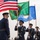Honor Guard flies the colors