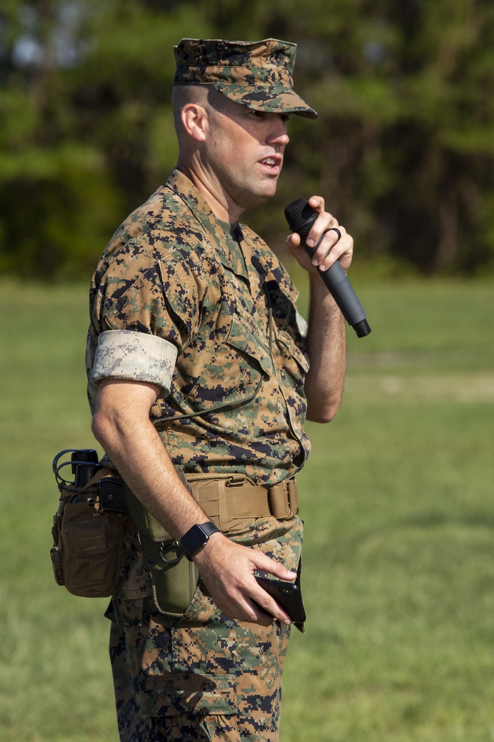 1st Bn, 10th Marine Regiment Change of Command