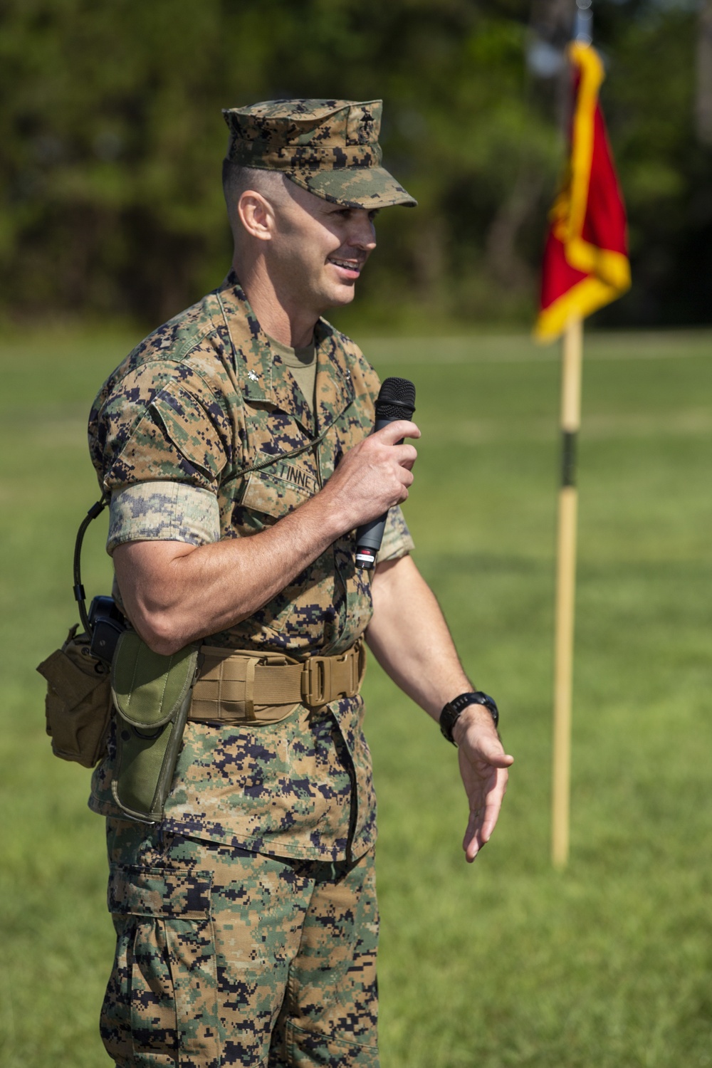 1st Bn, 10th Marine Regiment Change of Command