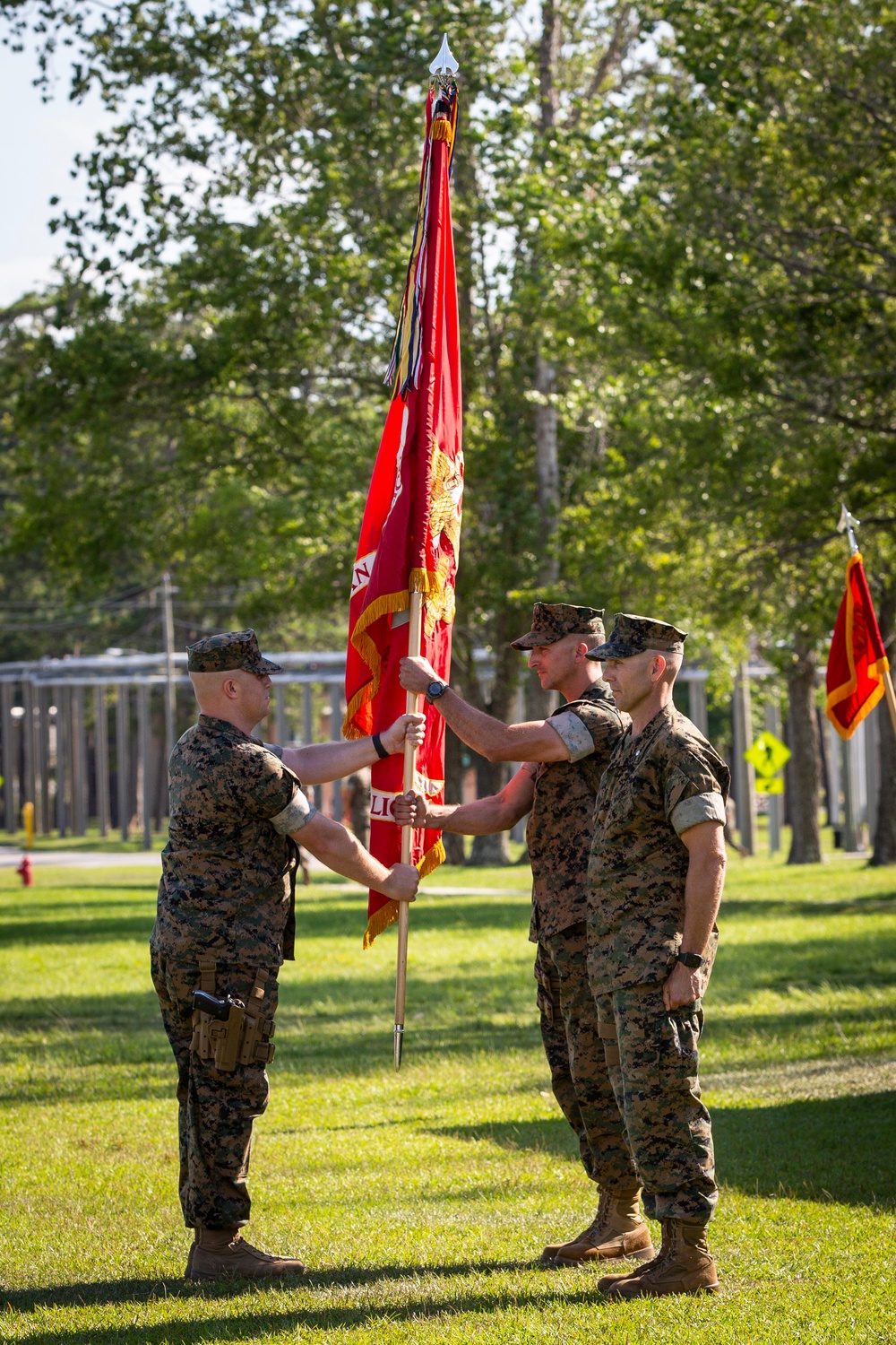 2nd Amphibian Assault Battalion Change of Command