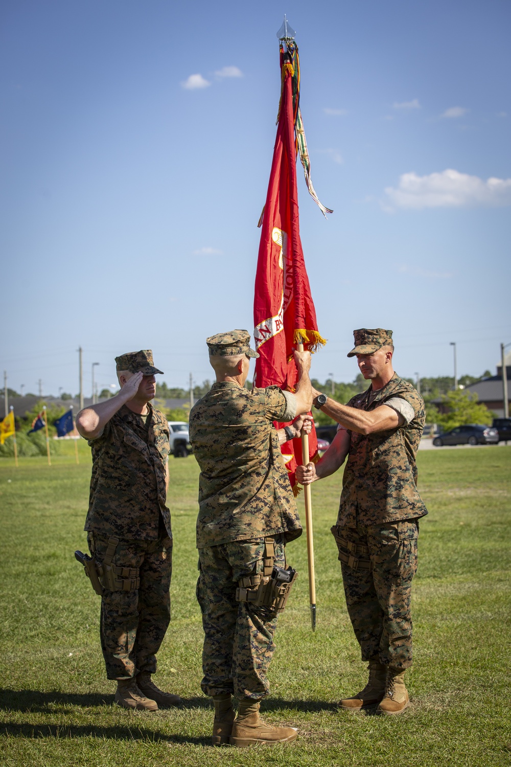 2nd Amphibian Assault Battalion Change of Command