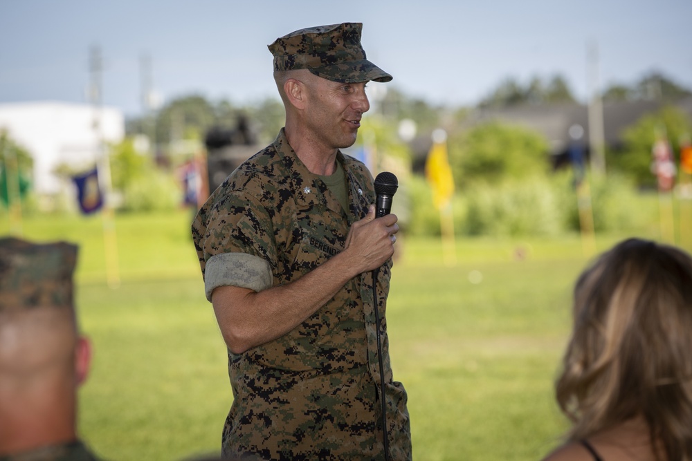 2nd Amphibian Assault Battalion Change of Command