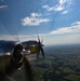 B-29 engines in flight