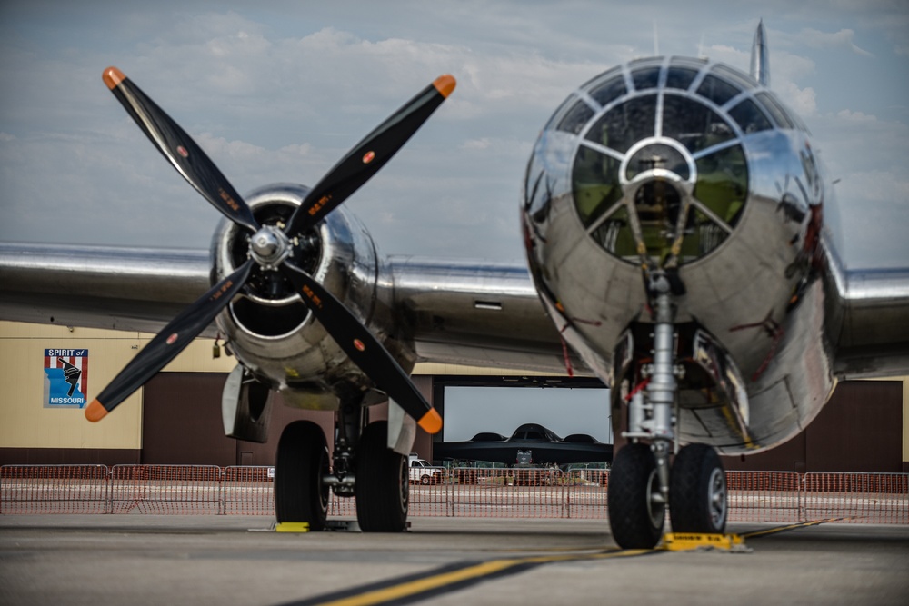 B-29 brings Wing legacy to Wings over Whiteman 2019