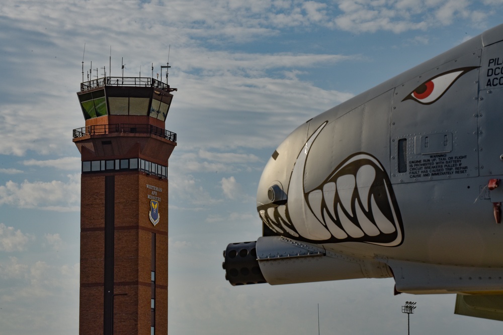 A-10 shows its teeth at Whiteman Air Force Base