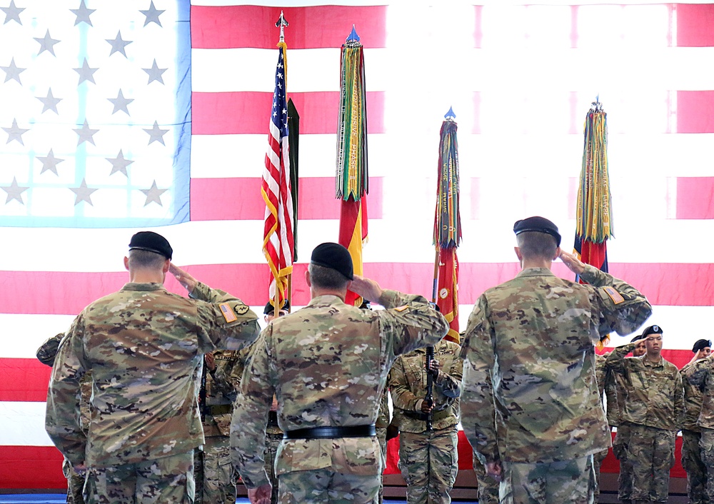 1st Infantry Division Artillery change of command