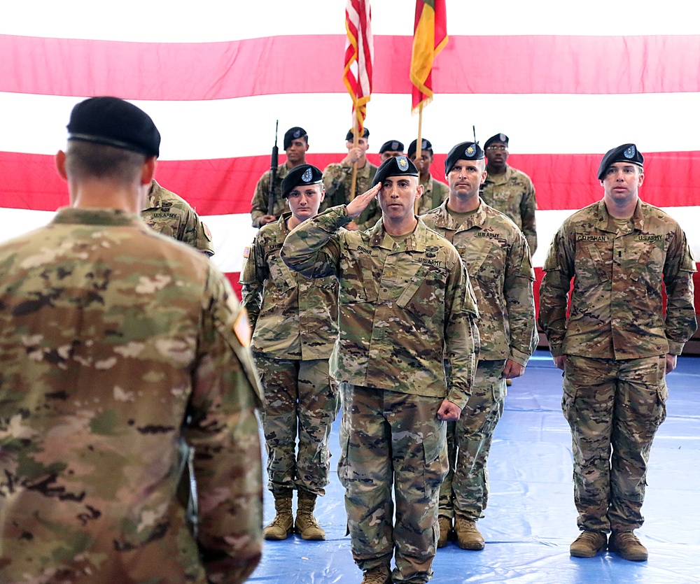 1st Infantry Division Artillery change of command