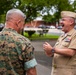 BUMED's Vice Adm. Faison visits with I MEF CG