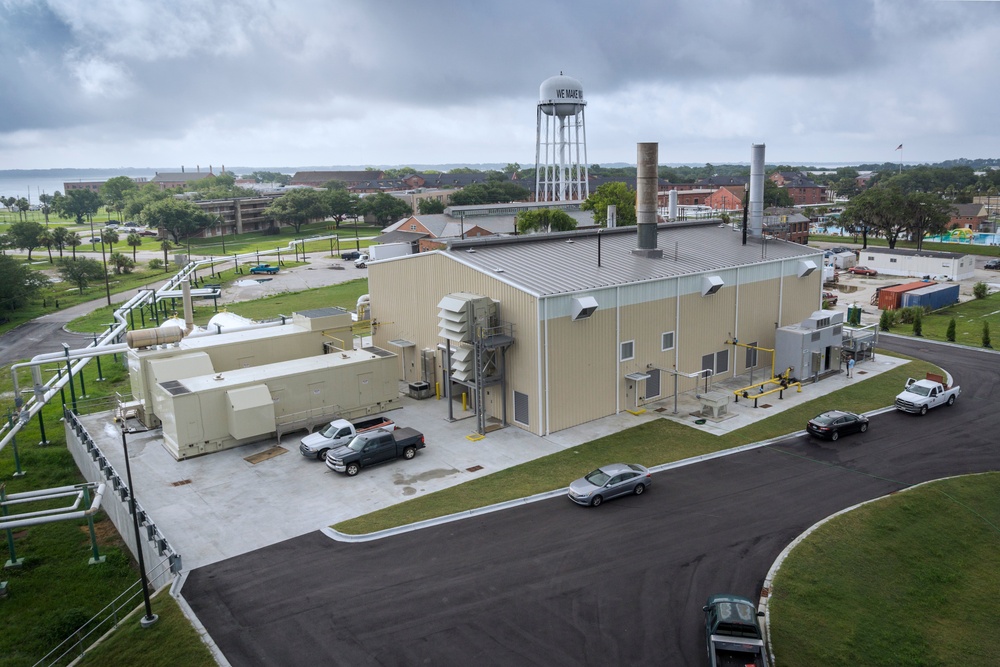 New Power Plant Opens at Marine Corps Recruit Depot Parris Island