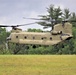 Illinois National Guard Chinook helicopters, crews support training at Fort McCoy