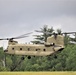 Illinois National Guard Chinook helicopters, crews support training at Fort McCoy