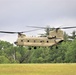 Illinois National Guard Chinook helicopters, crews support training at Fort McCoy