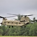 Illinois National Guard Chinook helicopters, crews support training at Fort McCoy