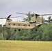 Illinois National Guard Chinook helicopters, crews support training at Fort McCoy