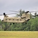 Illinois National Guard Chinook helicopters, crews support training at Fort McCoy