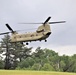 Illinois National Guard Chinook helicopters, crews support training at Fort McCoy