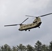 Illinois National Guard Chinook helicopters, crews support training at Fort McCoy