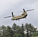 Illinois National Guard Chinook helicopters, crews support training at Fort McCoy