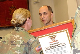 Ordnance Corps welcomes new chief warrant officer