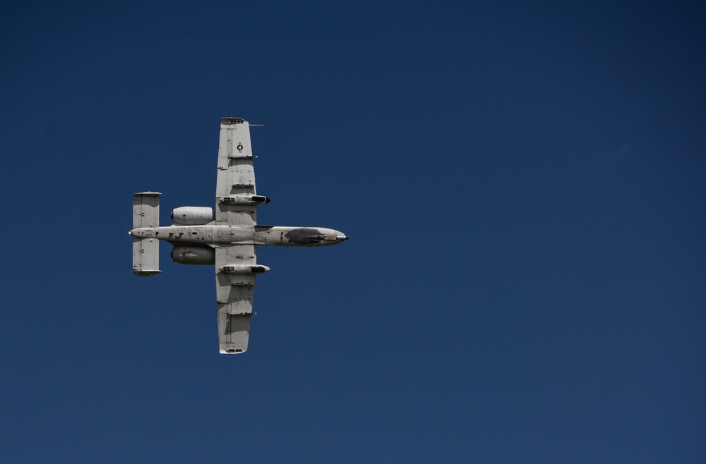 A-10 shows off maneuverability during Wings Over Whiteman 2019