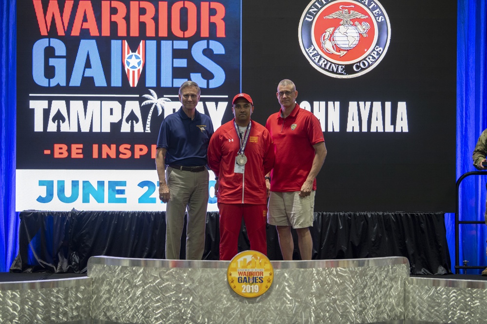 2019 DoD Warrior Games Medaling Ceremony