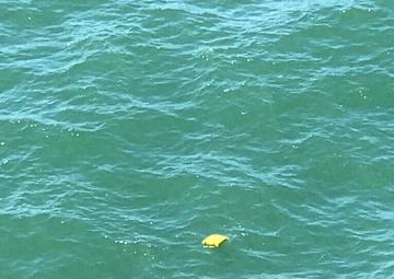Coast Guard responds to capsized vessel