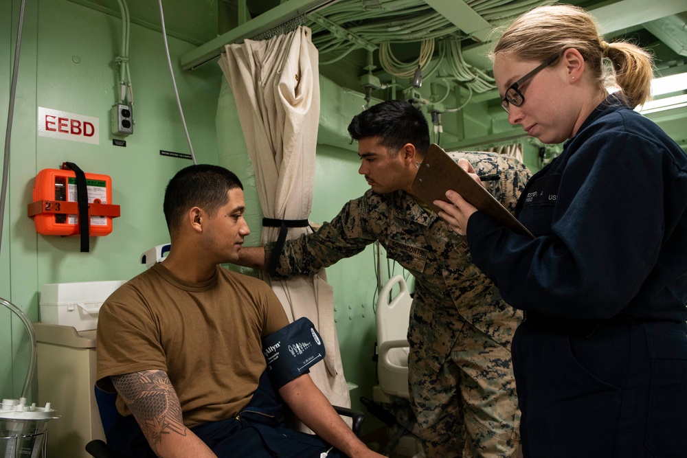 USS Green Bay (LPD 20) Medical