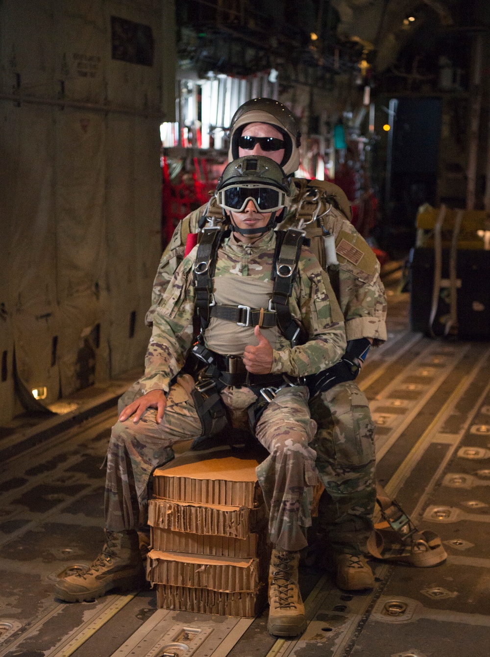82nd ERQS and 75th EAS Perform Halo Jump