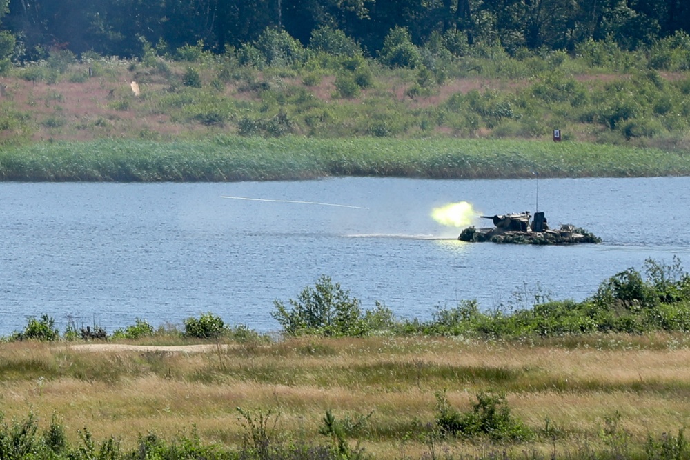 95th Air Assault Brigade Company Live Fire Exercise