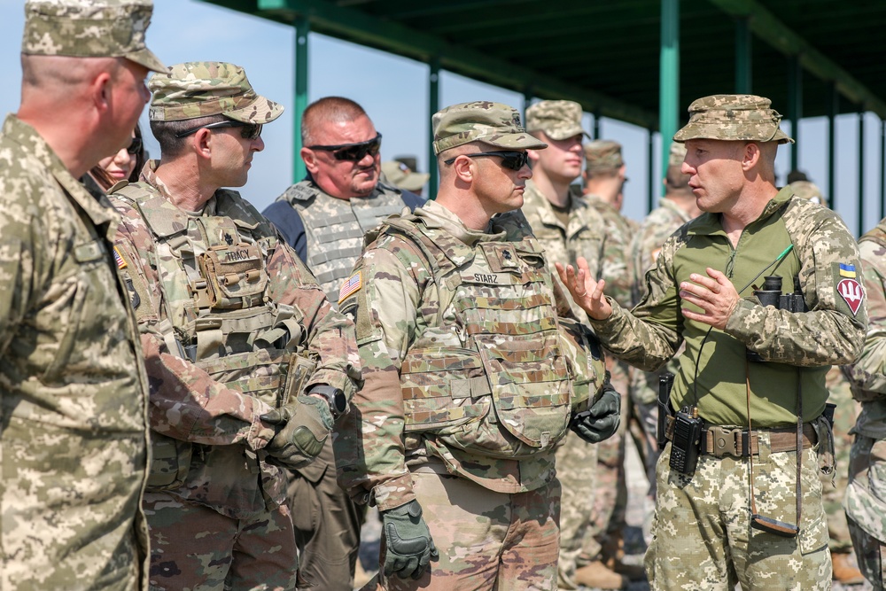 95th Air Assault Brigade Company Live Fire Exercise