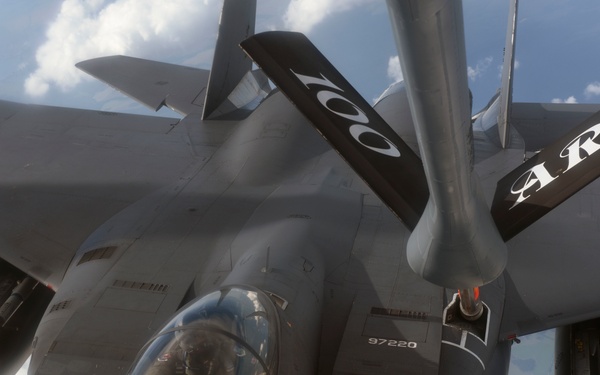 100th Air Refueling Wing KC-135s participate in Baltic Operations exercise